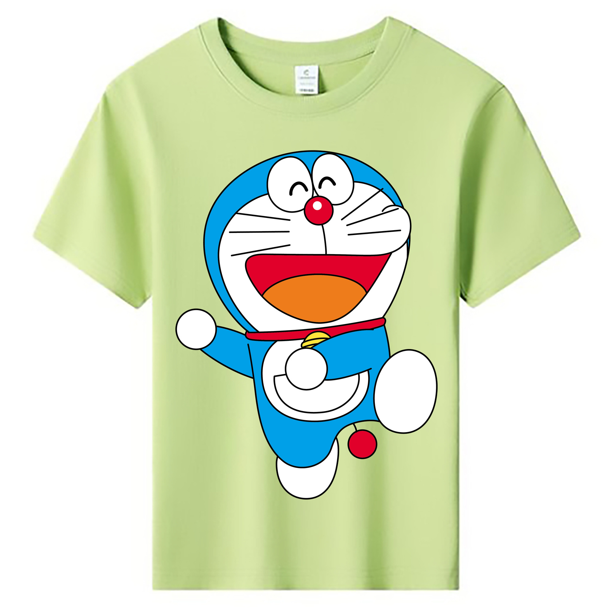 （画像用） ドラえもん Doraemon 綿100％キッズTシャツ（フロントプリント）